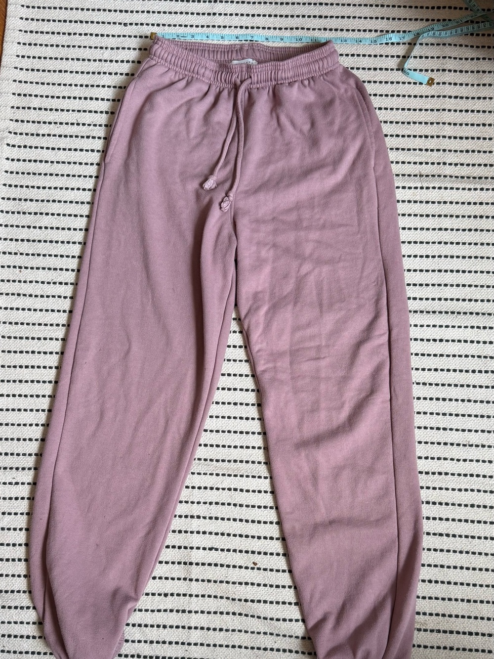 Topshop Dusty Mauve Drawstring Track Joggers